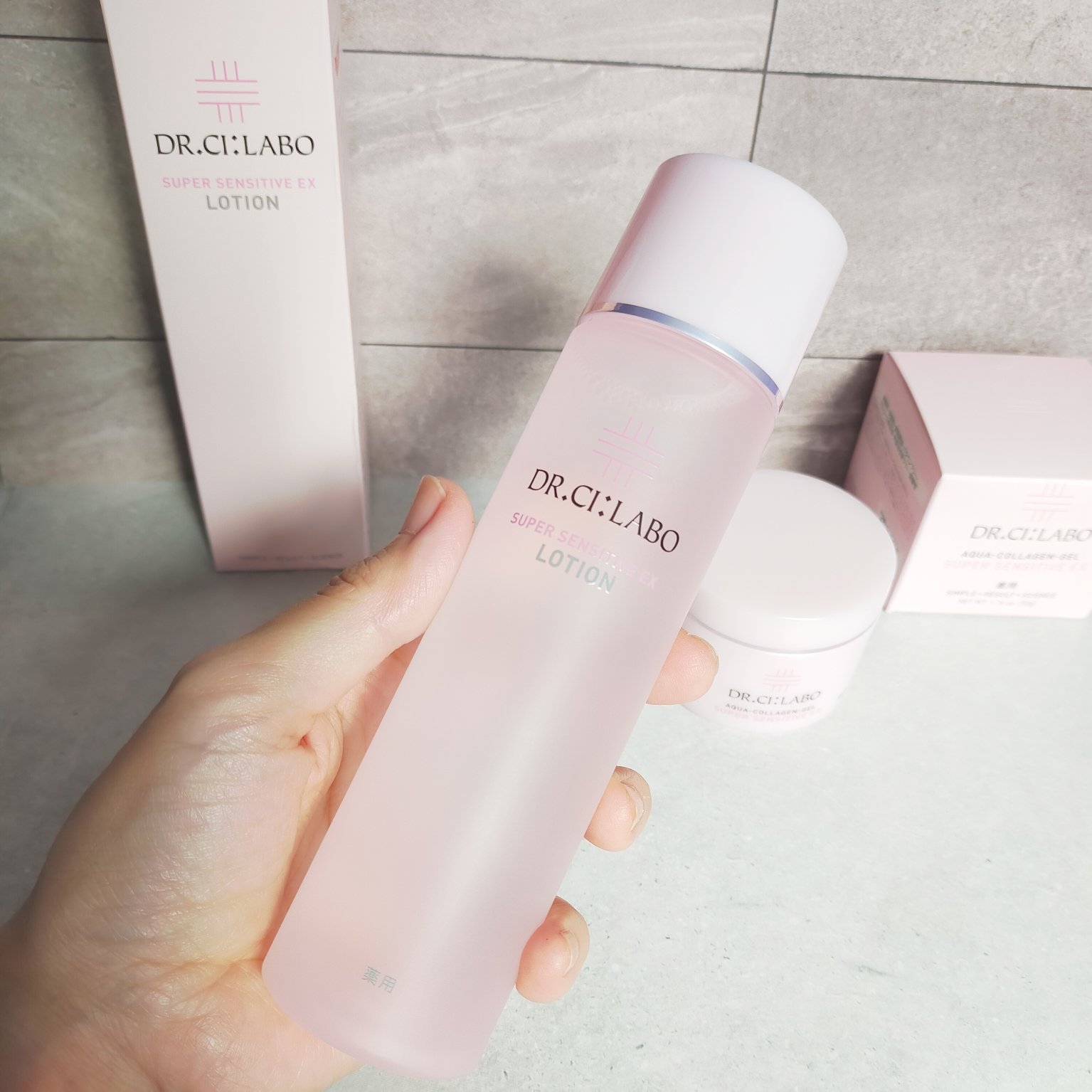 薬用アクアコラーゲンゲル スーパーセンシティブEX/ドクターシーラボⓇ/オールインワン化粧品を使ったクチコミ（2枚目）