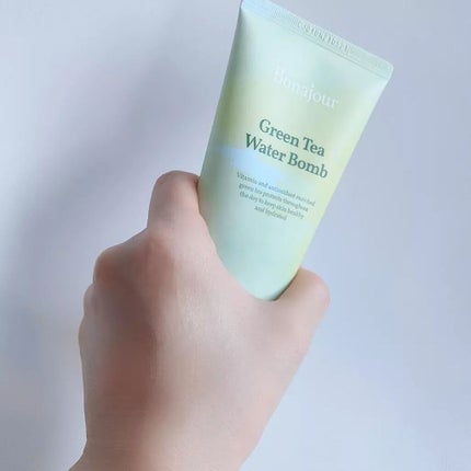 グリーンティーウォーターボム/Bonajour/フェイスクリームを使ったクチコミ(5枚目)