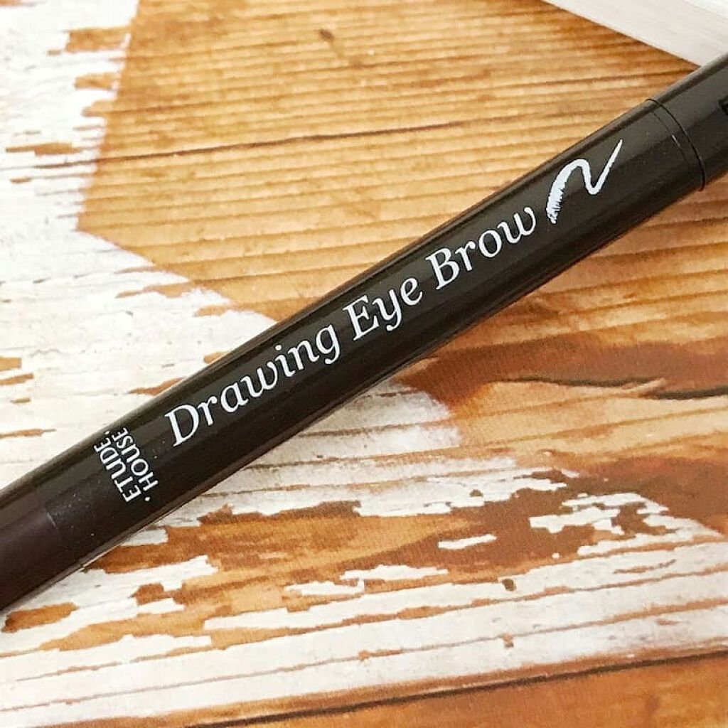 ドローイング アイブロウ ペンシル ブラウン/ETUDE/アイブロウペンシルを使ったクチコミ（2枚目）
