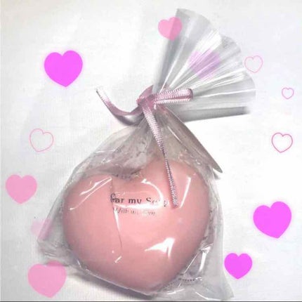 のんか on LIPS 「化粧石鹸です💕見た目がハートの形と、薄いピンク色でかわいい😍も..」(1枚目)