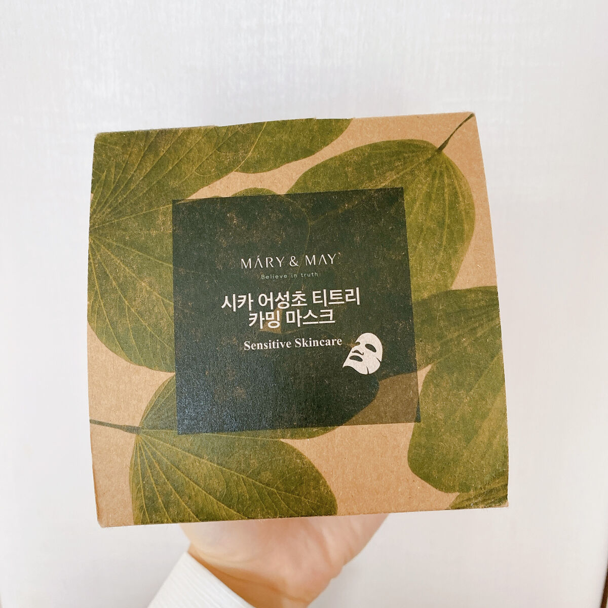 シカドクダミ＋ティーツリーカーミングマスク/MARY&MAY/シートマスク・パックを使ったクチコミ（1枚目）