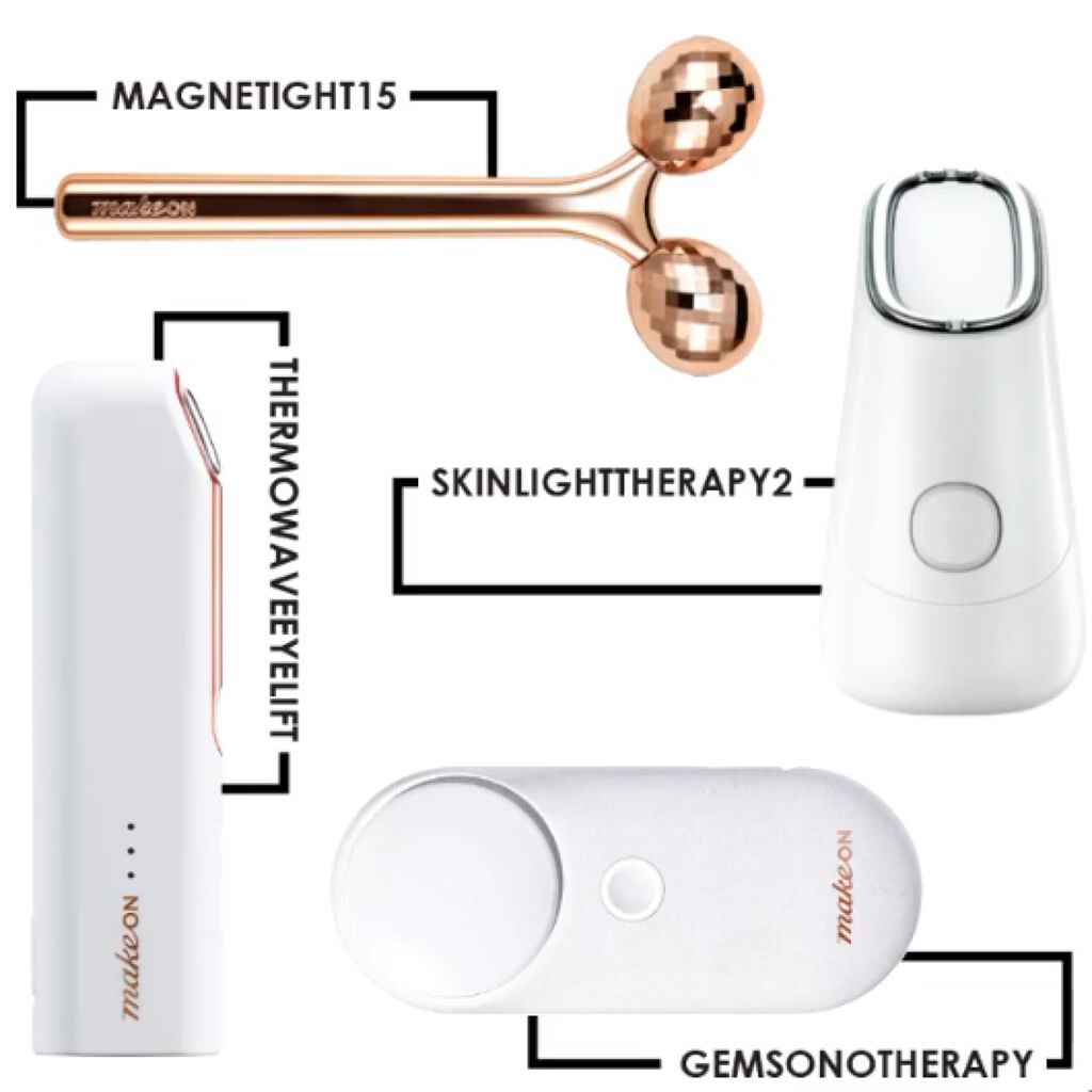 ジェムソノセラピー/Makeon/美顔器・マッサージを使ったクチコミ（3枚目）