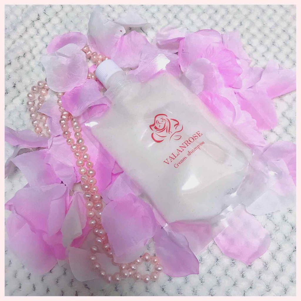 クリームシャンプー/VALANROSE/市販シャンプーを使ったクチコミ（1枚目）