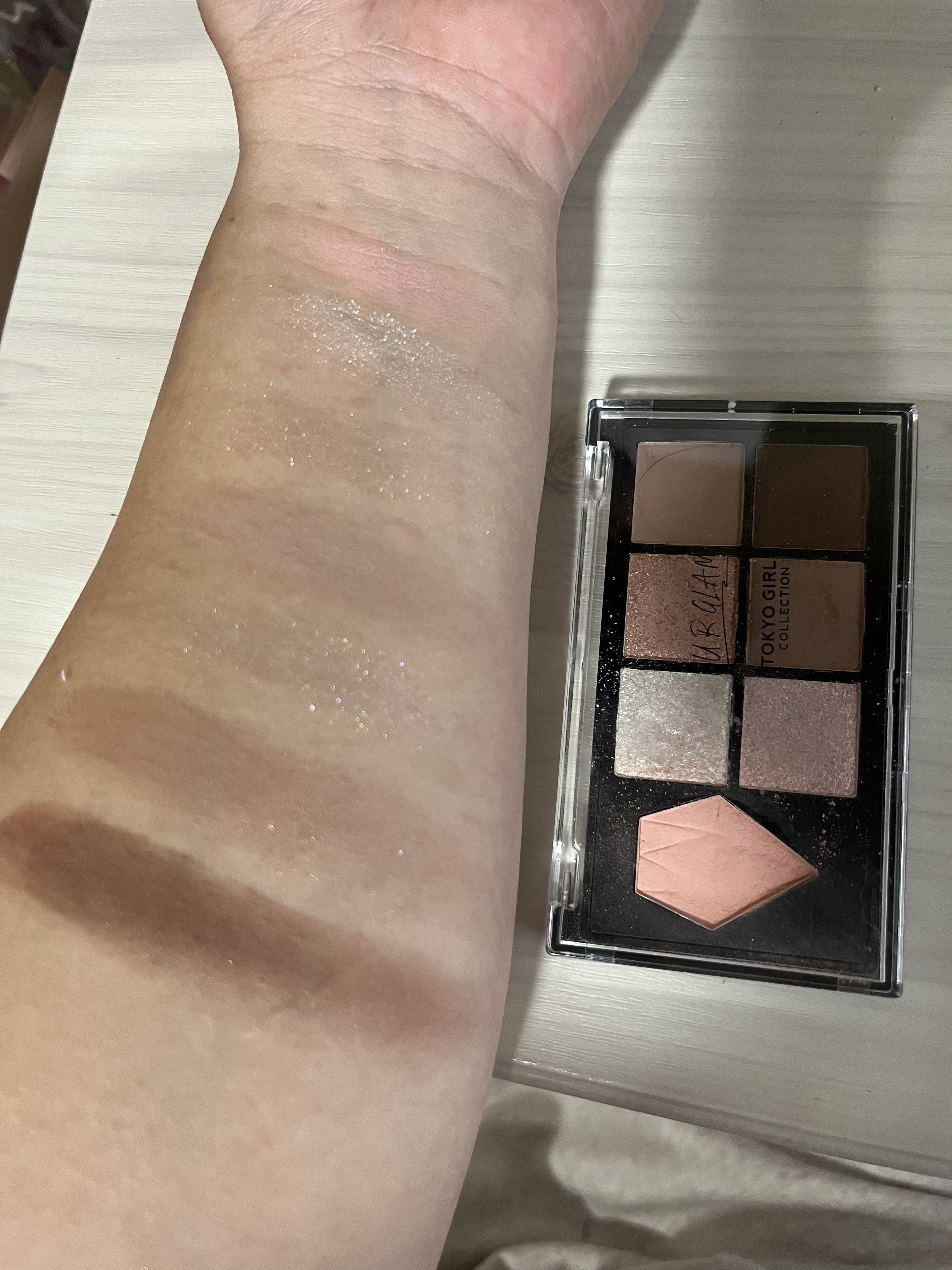 パールカラーマスカラ/DAISO/マスカラを使ったクチコミ（3枚目）