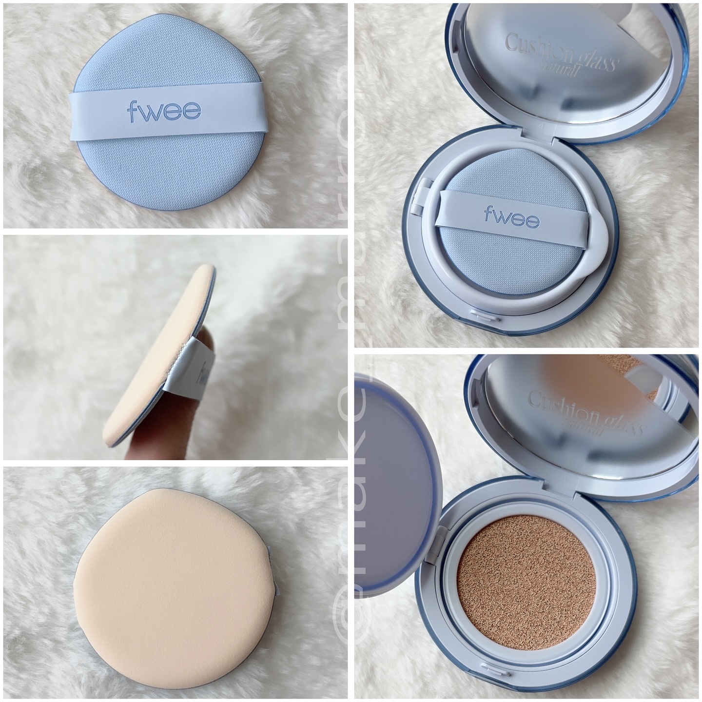 フィー クッションガラス ナチュラル/fwee/クッションファンデーションを使ったクチコミ（2枚目）