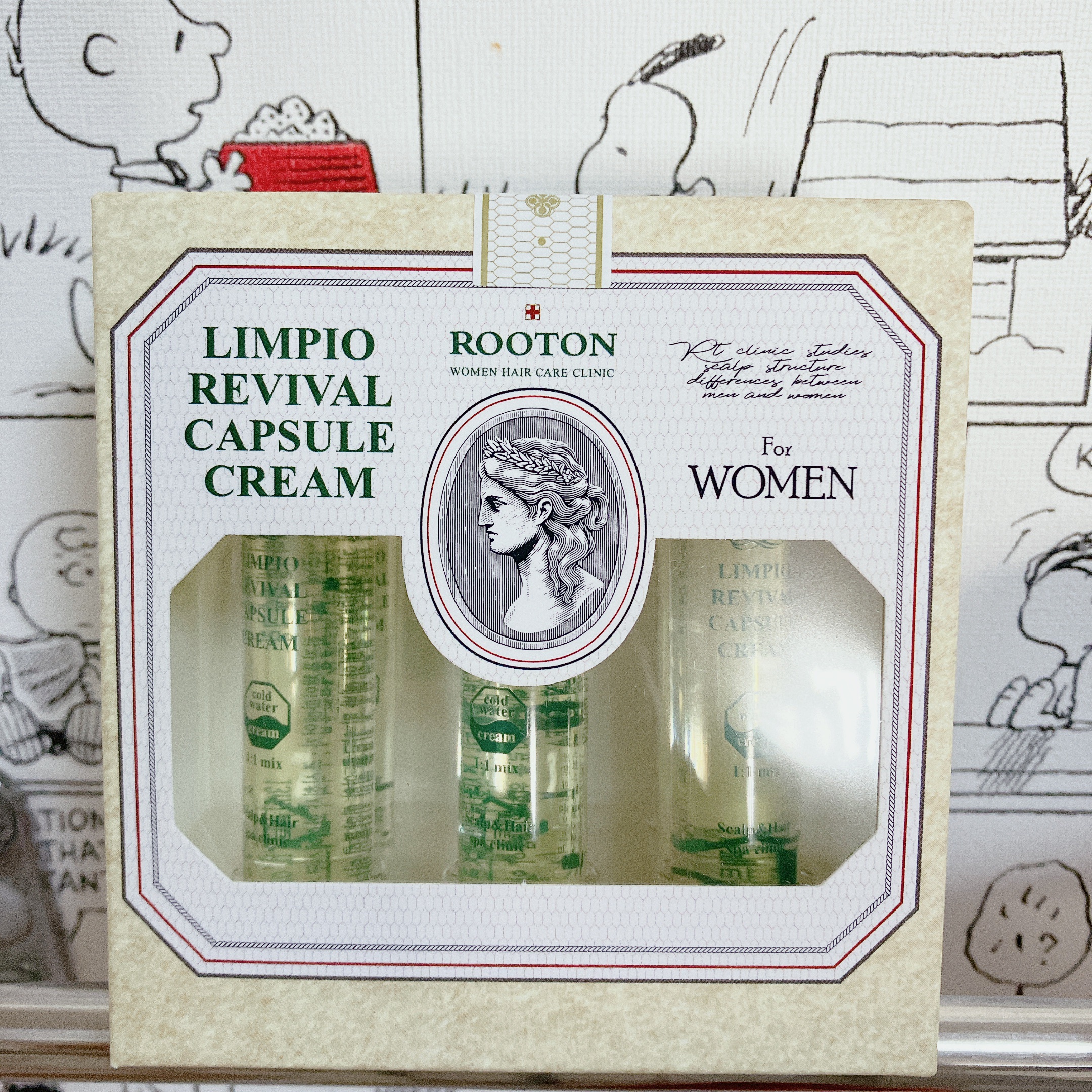 リンピオリバイバルカプセルクリーム (13ml*6個入り)/ROOTON/頭皮ローションを使ったクチコミ（1枚目）