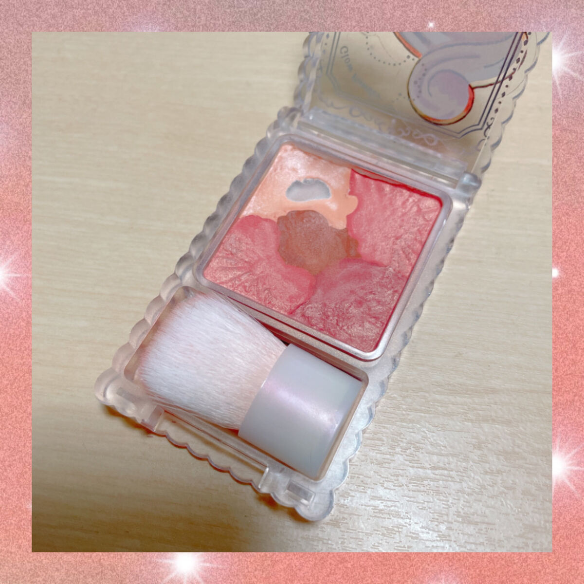 グロウフルールチークス/キャンメイク/パウダーチークを使ったクチコミ（1枚目）