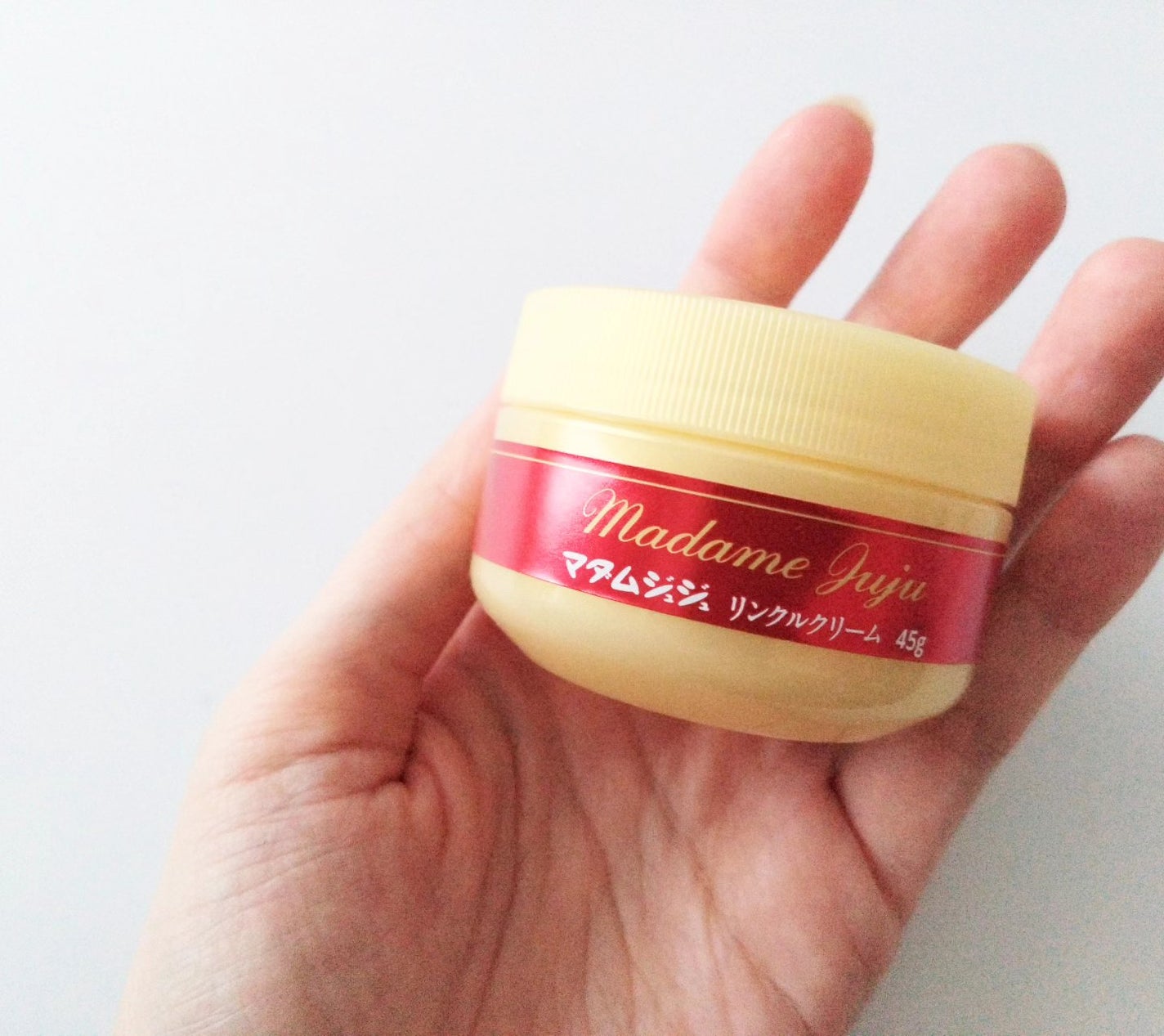 薬用リンクルクリーム/ジュジュ/フェイスクリームを使ったクチコミ(2枚目)