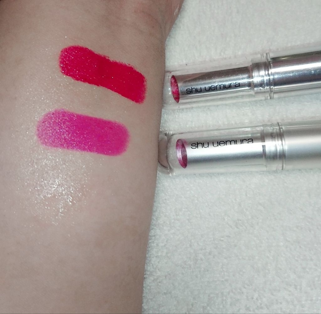 ルージュ アンリミテッド/shu uemura/口紅を使ったクチコミ(2枚目)