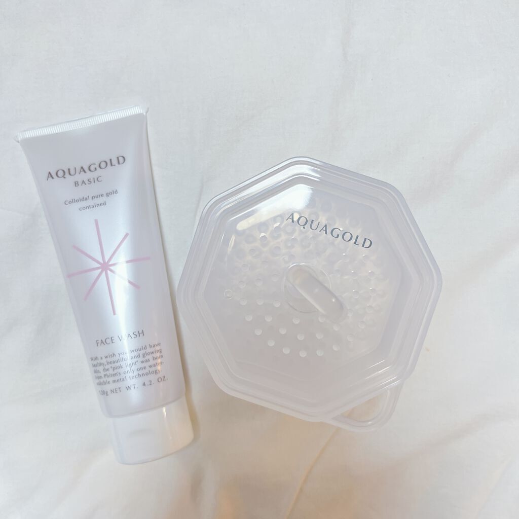 フェイスウォッシュ/アクアゴールド/洗顔フォームを使ったクチコミ（3枚目）
