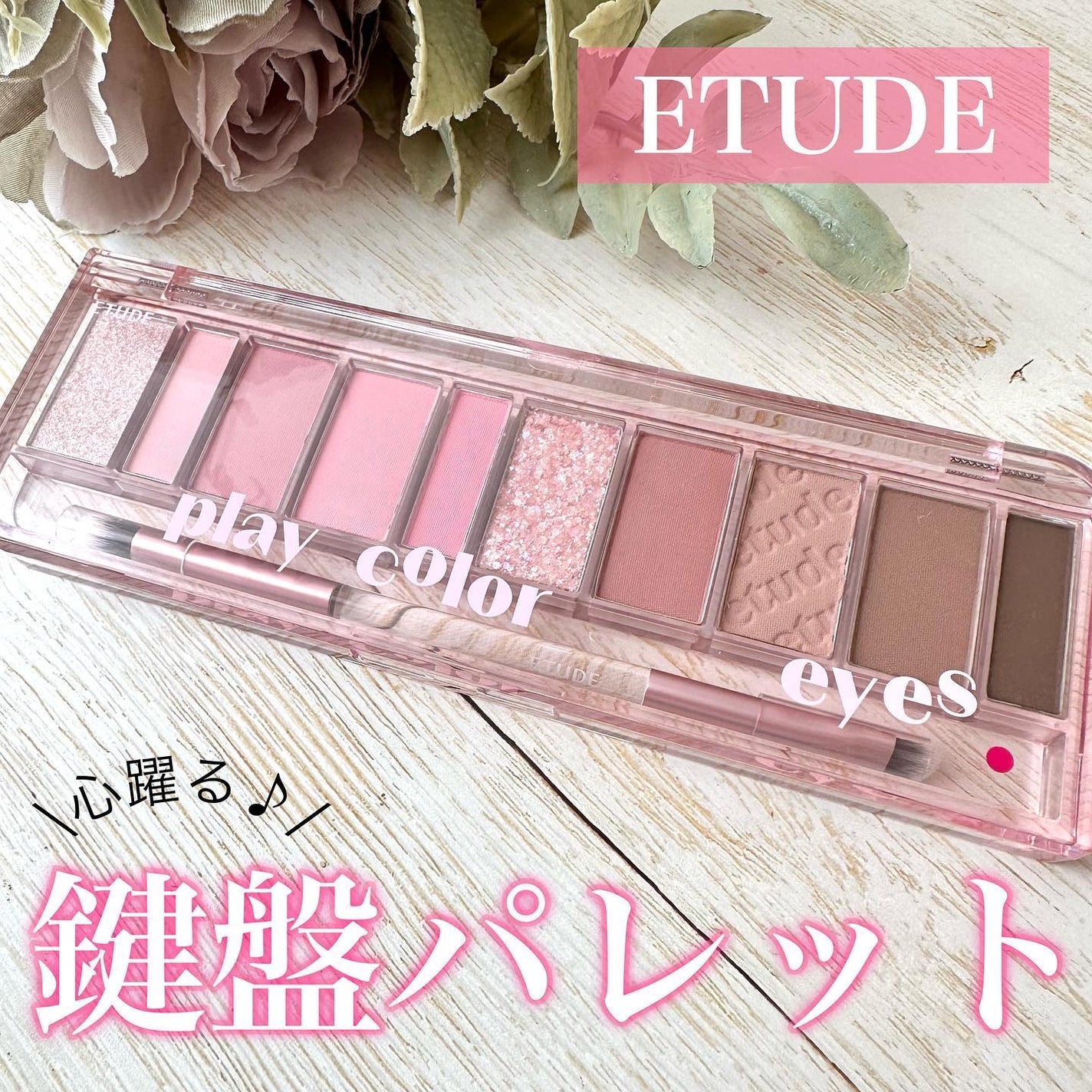 プレイカラー アイシャドウ/ETUDE/アイシャドウパレットを使ったクチコミ(1枚目)