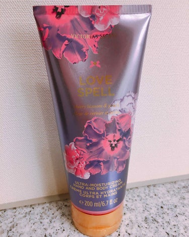 ラブスペル ハンド&ボディクリーム/victoria's secret (ヴィクトリアズシークレット)/ボディクリームを使ったクチコミ（1枚目）