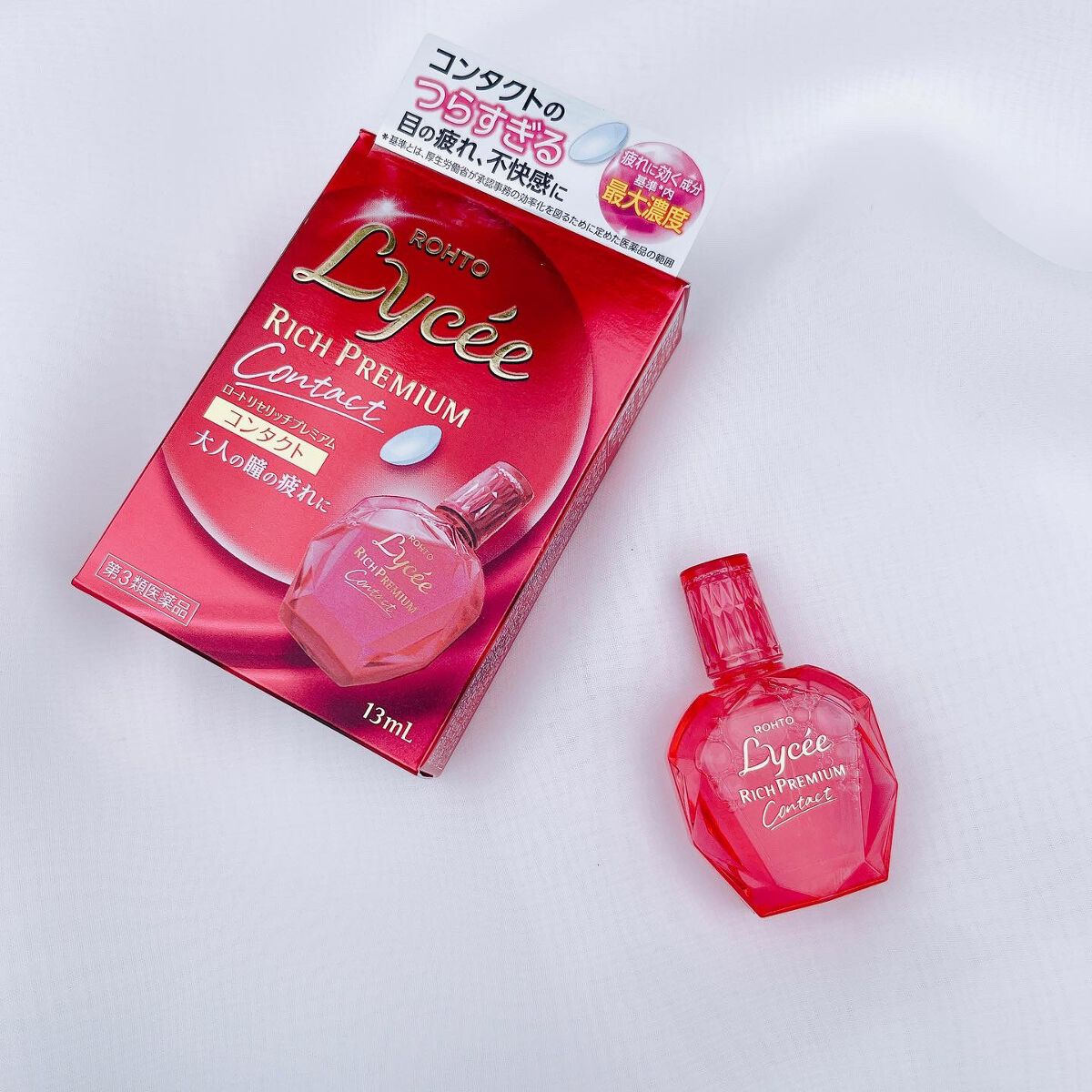 ロートリセ リッチプレミアムコンタクト(医薬品)/ロート製薬/その他を使ったクチコミ（1枚目）