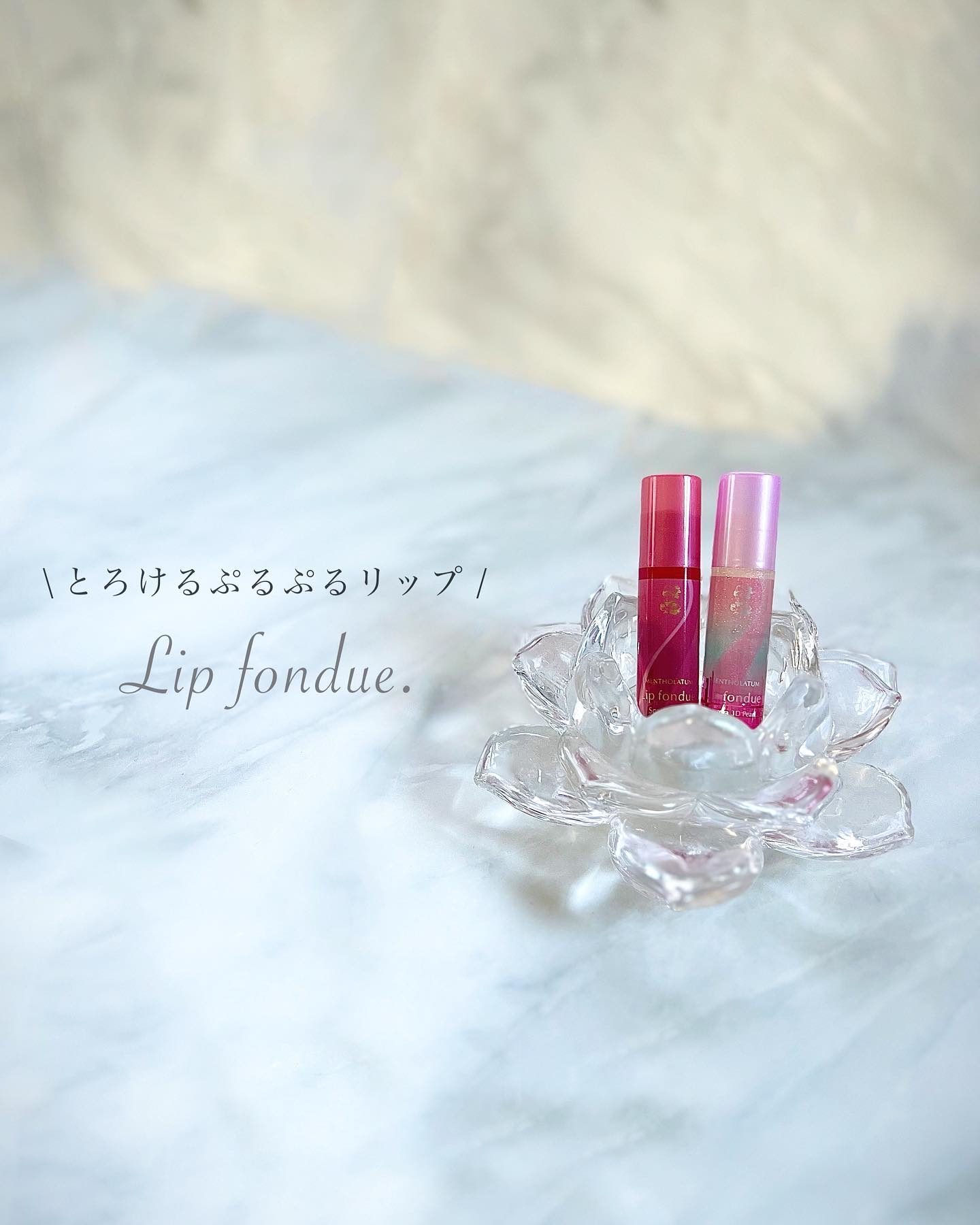 リップフォンデュ/メンソレータム/リップバームを使ったクチコミ（1枚目）
