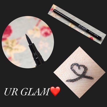 UR GLAM　LIQUID EYELINER/U R GLAM/リキッドアイライナーを使ったクチコミ（2枚目）