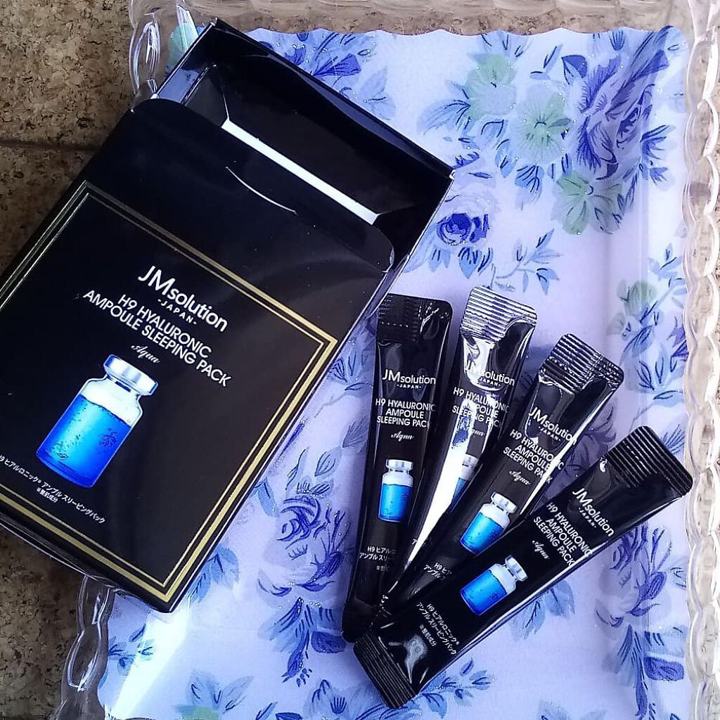 スリーピングパック ヒアルロニック/JMsolution/洗い流すパック・マスクを使ったクチコミ（1枚目）