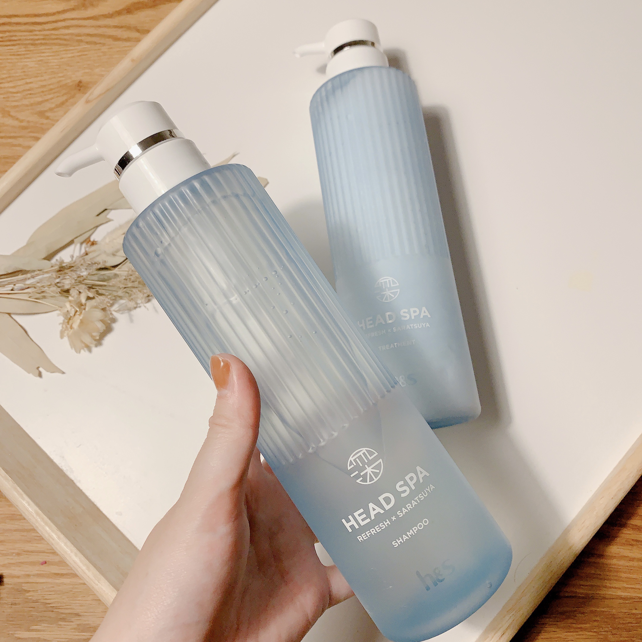 リフレッシュ × さらつや シャンプー/トリートメント/h&s/市販シャンプーを使ったクチコミ（2枚目）