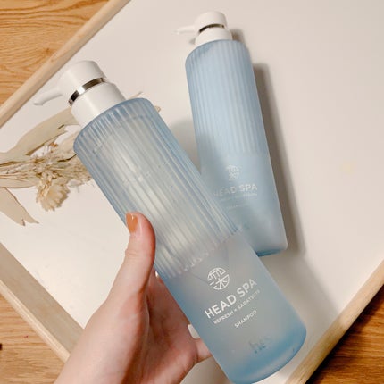 リフレッシュ × さらつや シャンプー/トリートメント/h&s/市販シャンプーを使ったクチコミ(2枚目)