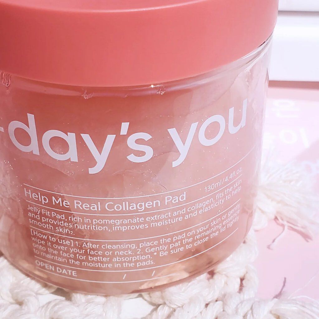ヘルプミー! リアルコラーゲンパッド/One-day's you/トナーパッドを使ったクチコミ（2枚目）
