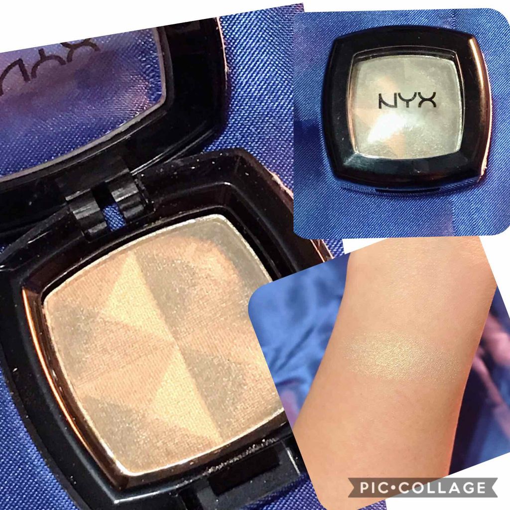 シングルアイシャドウ/NYX Professional Makeup/単色アイシャドウを使ったクチコミ（2枚目）