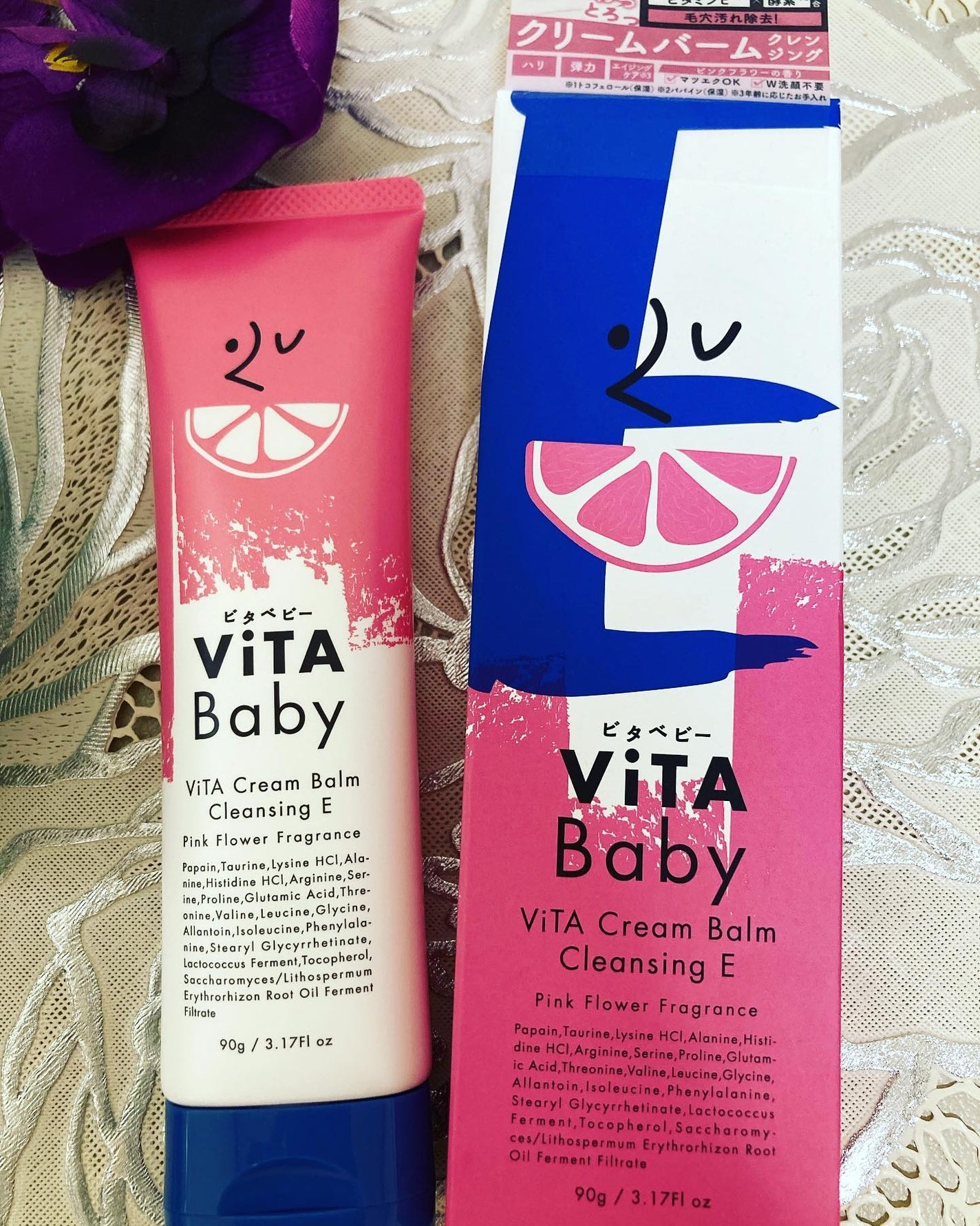 ViTAクリームバームクレンジングE/ViTABaby/クレンジングバームを使ったクチコミ(1枚目)