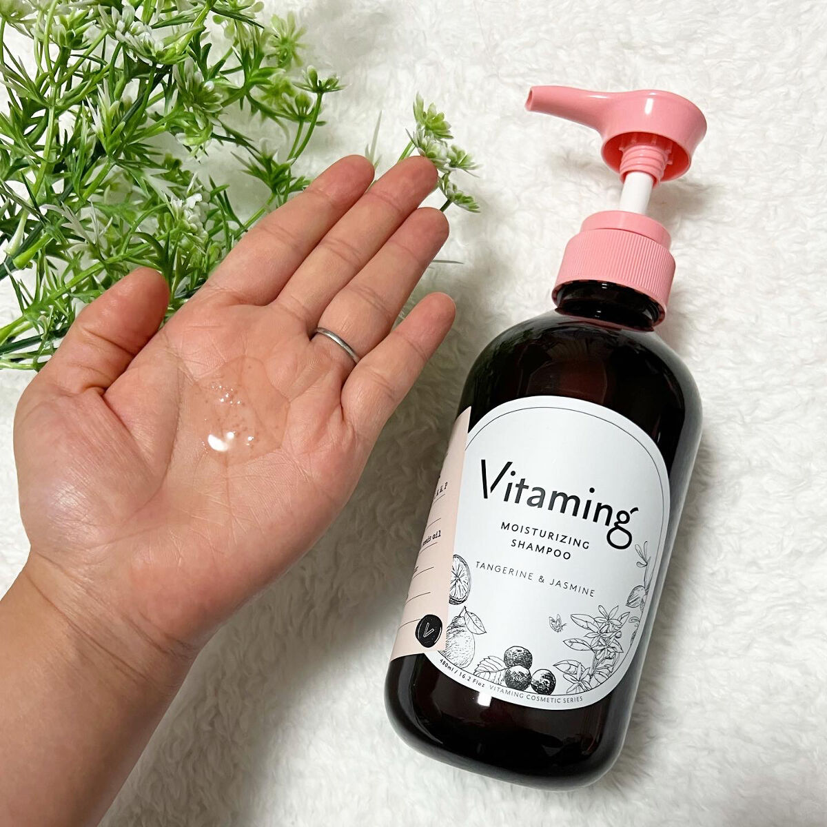 モイストシャンプー/トリートメント(タンジェリン＆ジャスミンの香り)/Vitaming/市販シャンプーを使ったクチコミ（2枚目）