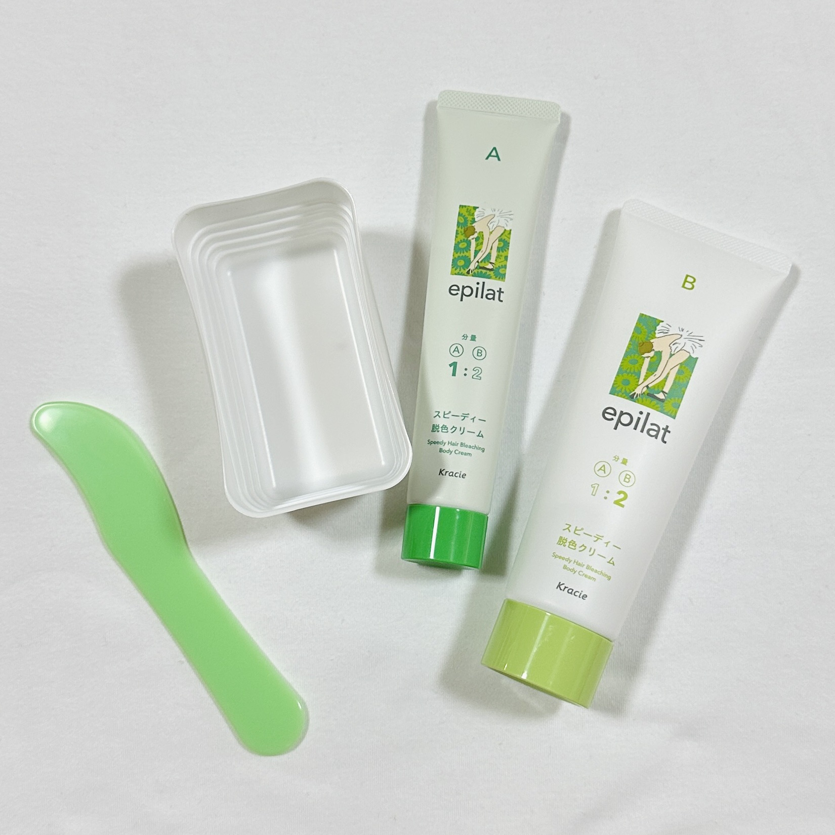 脱色クリーム スピーディー/エピラット/ムダ毛ケアを使ったクチコミ（3枚目）