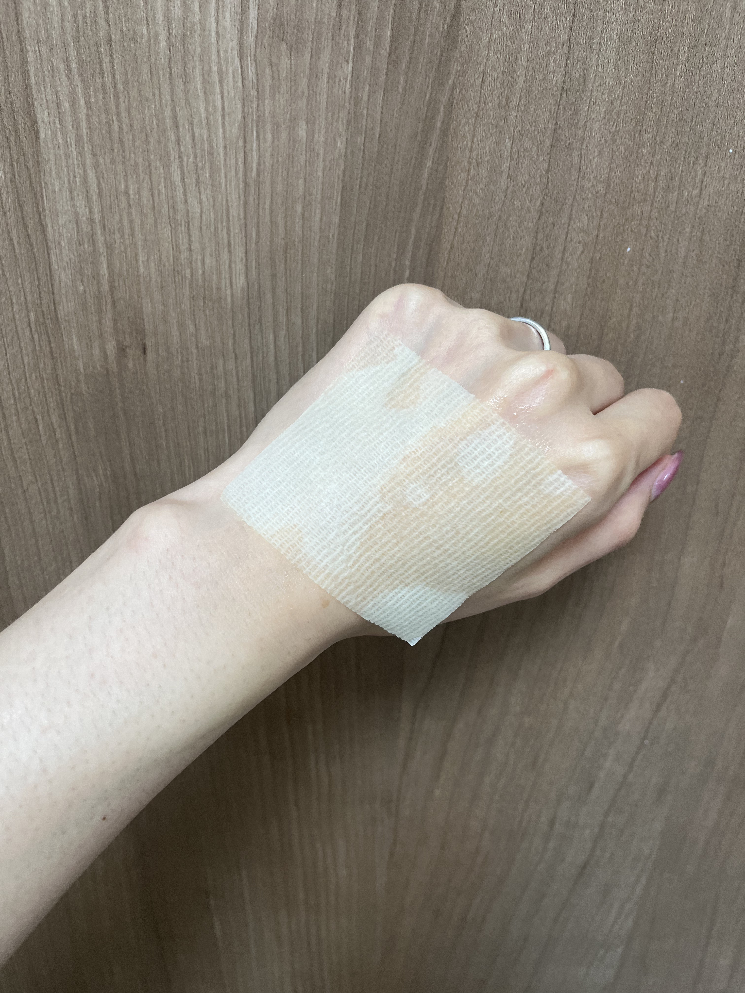 5番 白玉グルタチオンＣフィルムパッド/numbuzin/トナーパッドを使ったクチコミ（2枚目）