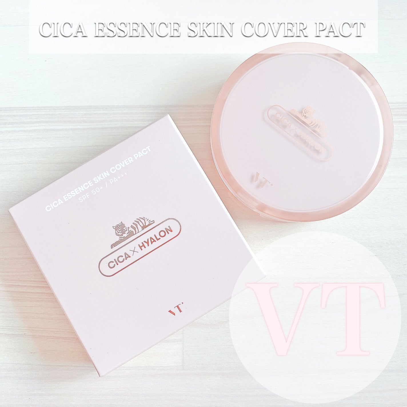 CICA エッセンススキンカバーパクト/VT/パウダーファンデーションを使ったクチコミ(1枚目)