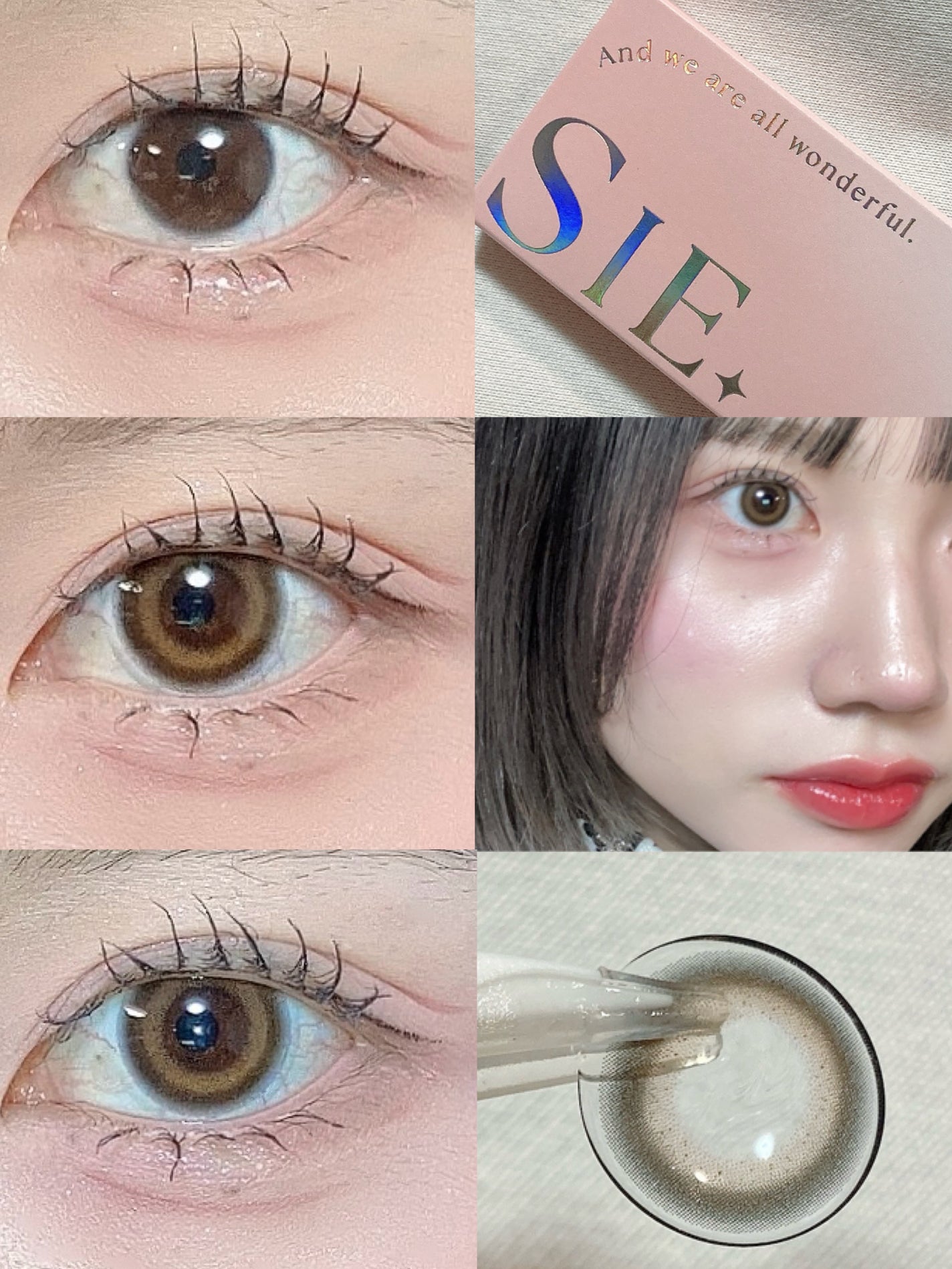 SIE. 1day/SIE./ワンデー(1DAY)カラコンを使ったクチコミ(8枚目)