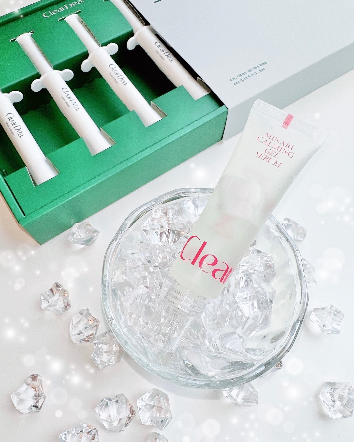 ClearDea. セリカーミングジェルセラムのクチコミ「〈ClearDea.〉

◻︎セリカーミングジェルセラム30ml
Minari Calming.....」（1枚目）