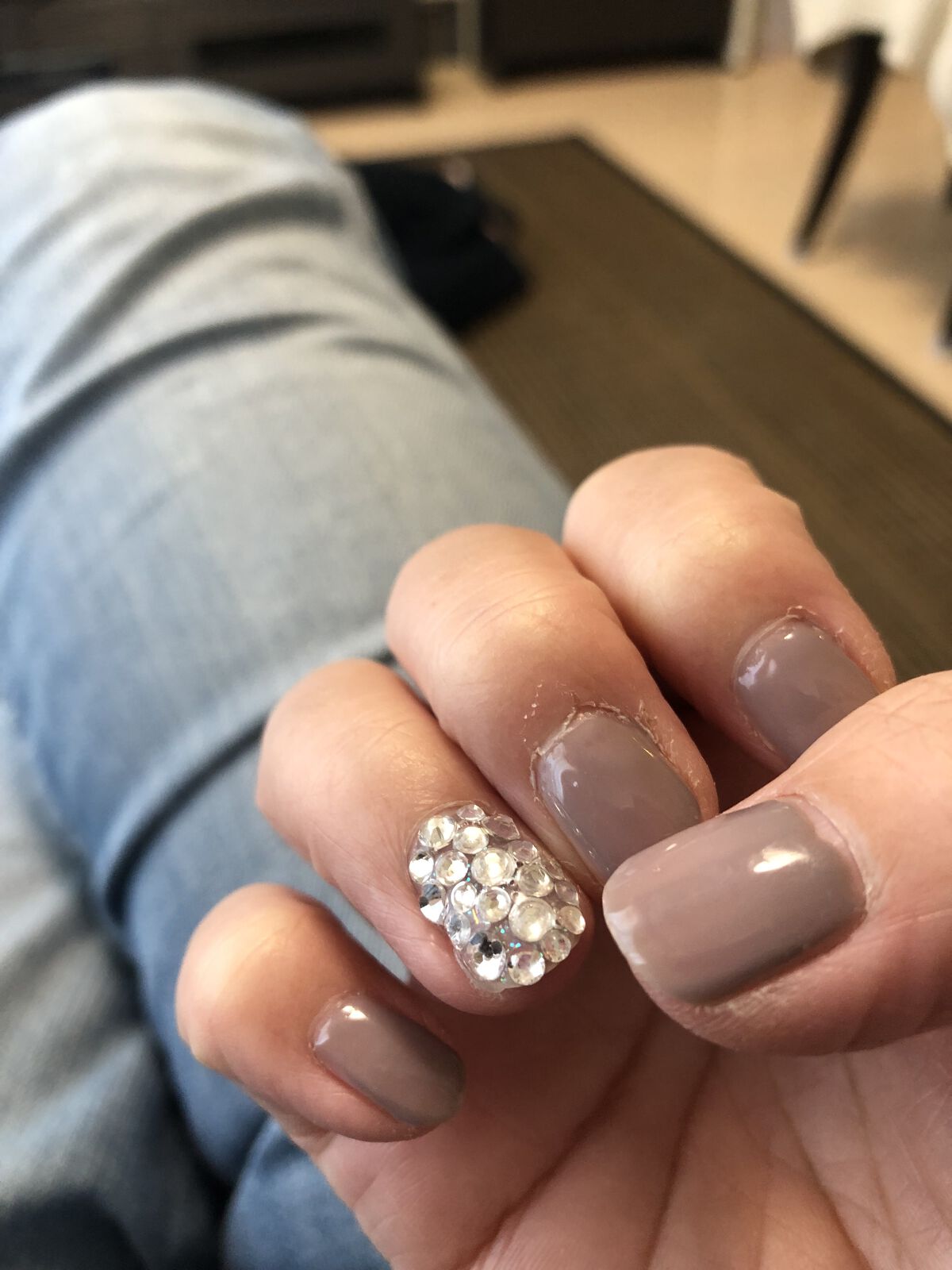 チャームスティックジェル #26 プリズムクリア/OMD/オールインワンネイルを使ったクチコミ（1枚目）