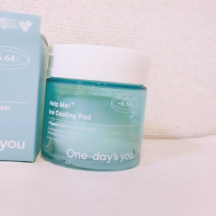 ヘルプミー! アイスクーリングパッド/One-day's you/トナーパッドを使ったクチコミ(2枚目)
