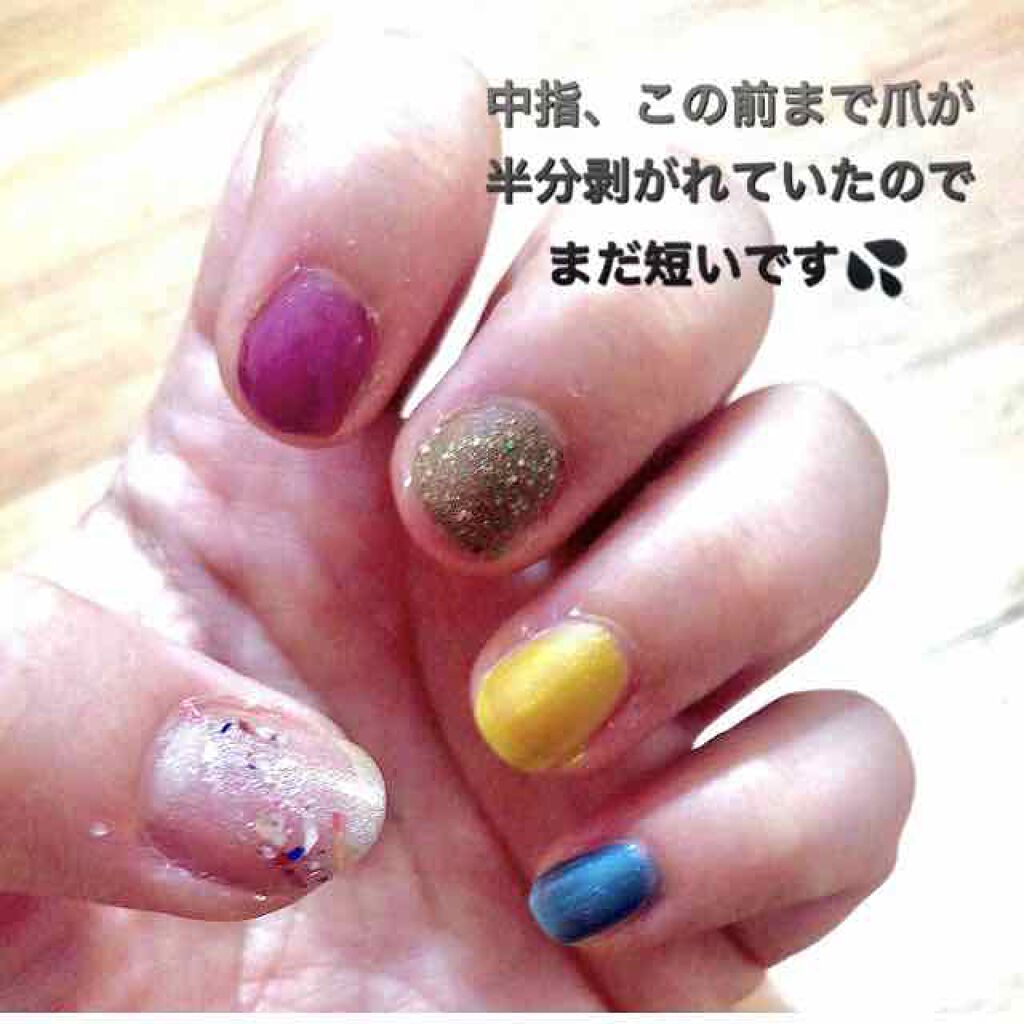 ネイルホリック パーティーフレーク/ネイルホリック/マニキュアを使ったクチコミ(2枚目)
