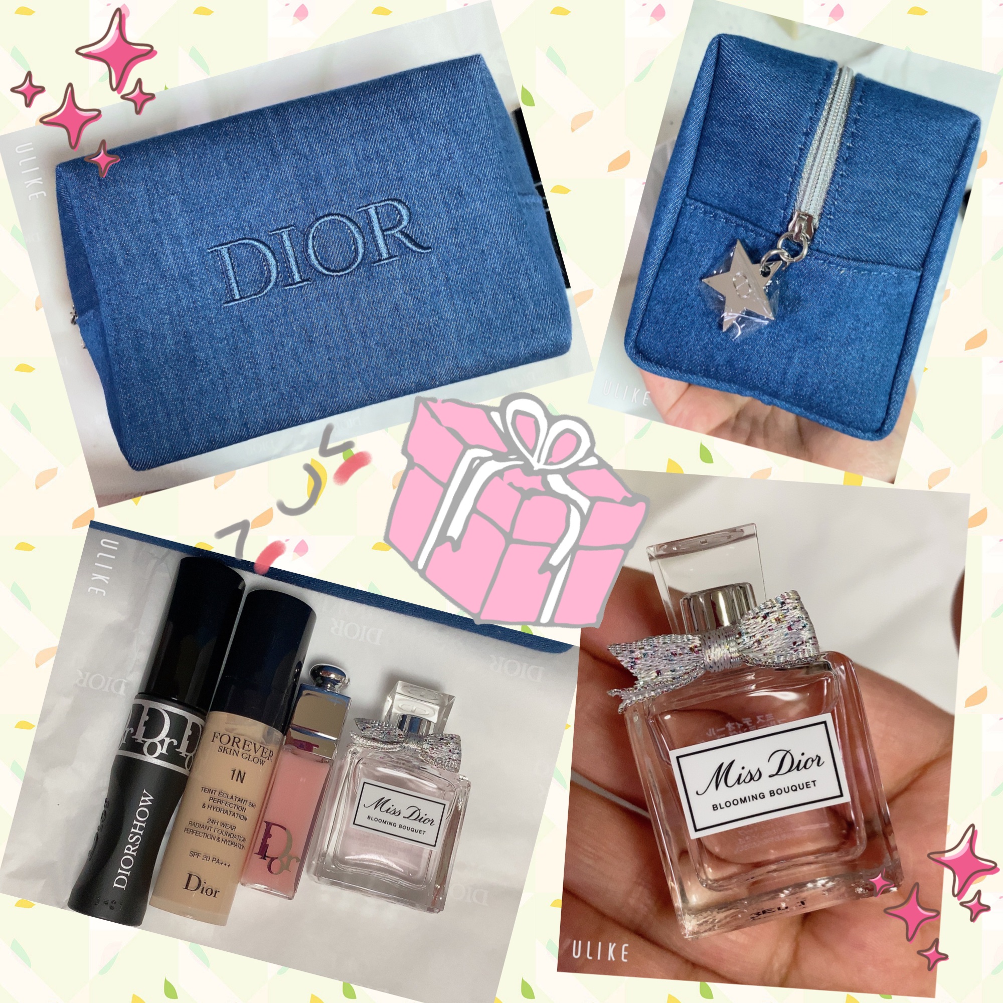 ディオールスキン フォーエヴァー クッション ケース（数量限定品） ピンク エンブロイダード カナ―ジュ ケース/Dior/その他化粧小物を使ったクチコミ（2枚目）