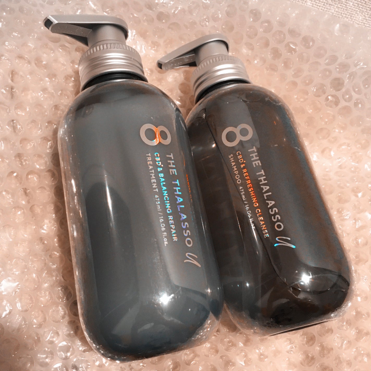 エイトザタラソ ユー CBD&リフレッシング クレンズ 美容液シャンプー/CBD&バランシング ダメージリペア 美容液ヘアトリートメント/エイトザタラソ/市販シャンプーを使ったクチコミ(1枚目)