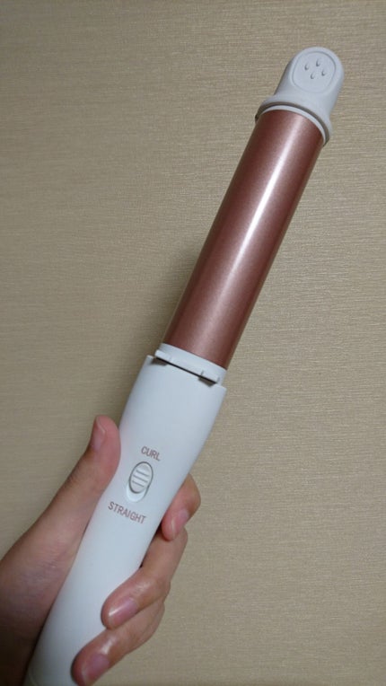 SALONIA 2WAYヘアアイロン/SALONIA/その他ヘアアイロンを使ったクチコミ(3枚目)