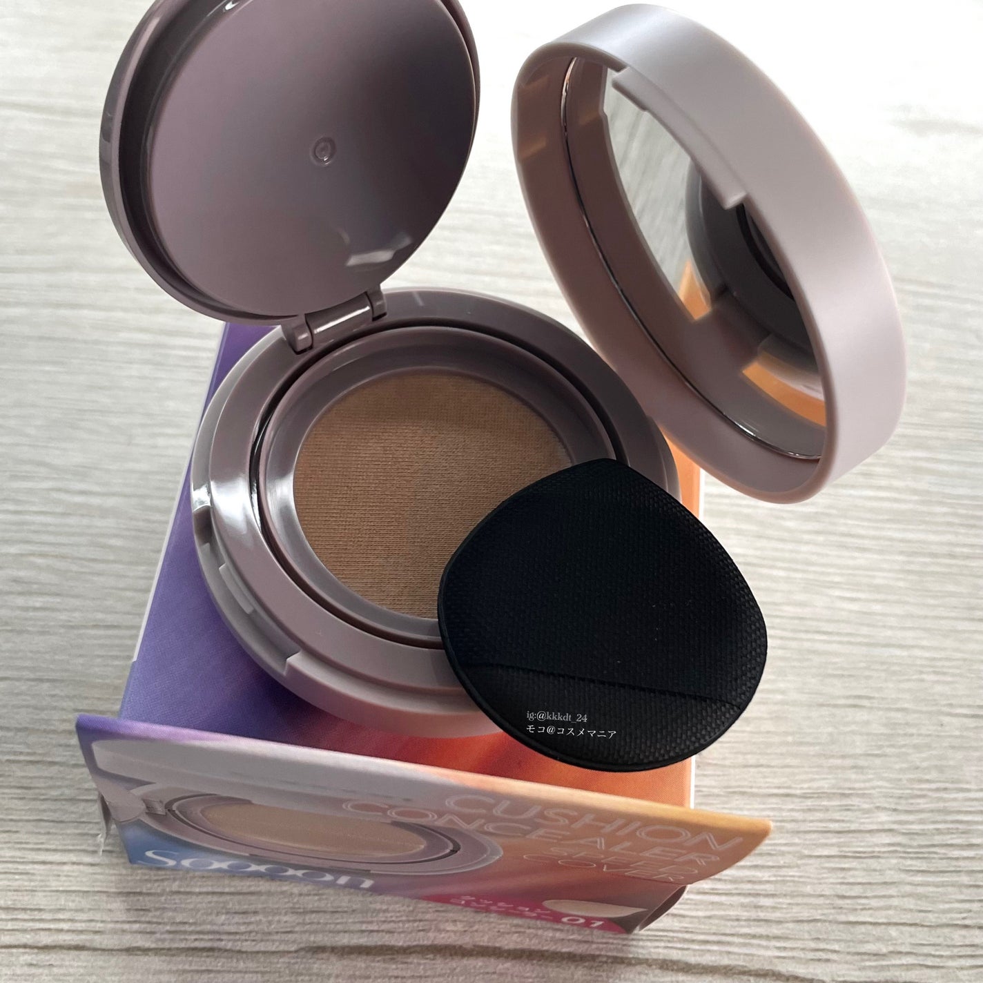 スーン クッションコンシーラー /エリザベス/クッションファンデーションを使ったクチコミ(1枚目)