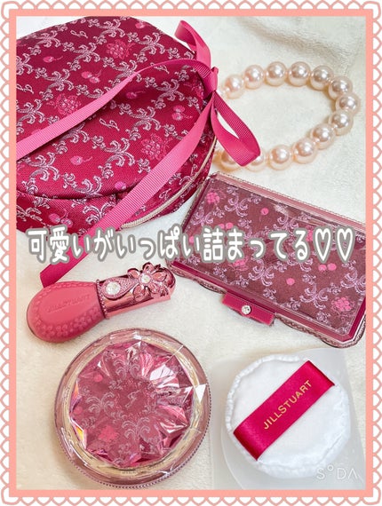 ジルスチュアート ミッドナイトチェリー コレクション/JILL STUART/メイクアップキットを使ったクチコミ(2枚目)