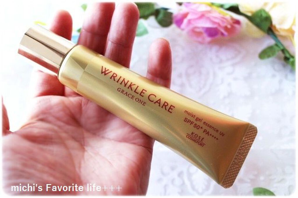 リンクルケア モイストジェル エッセンス UV /コーセーコスメポート/美容液を使ったクチコミ（2枚目）