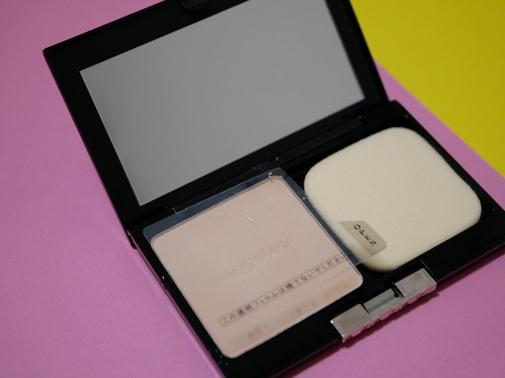 ドラマティックフェイスパウダー/マキアージュ/プレストパウダーを使ったクチコミ（2枚目）