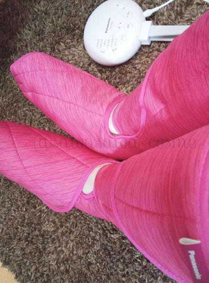 Panasonic エアーマッサージャー レッグリフレ EW-NA84のクチコミ「【Panasonic エアーマッサージャー レッグリフレ】レビュー♡
みなさん給付金で何か.....」(2枚目)