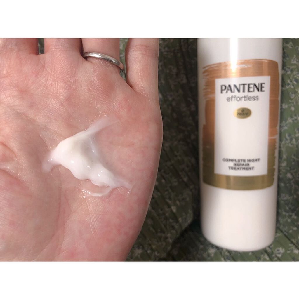 パンテーン エフォートレス コンプリートナイト リペアー シャンプー／トリートメント/パンテーン/市販シャンプーを使ったクチコミ（3枚目）