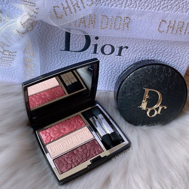 トリオ ブリック パレット＜ピュア グロウ＞/Dior/パウダーアイシャドウを使ったクチコミ（3枚目）