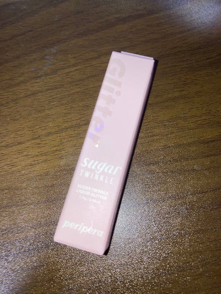 シュガー トゥインクル リキッド グリッター/PERIPERA/グリッターを使ったクチコミ(1枚目)