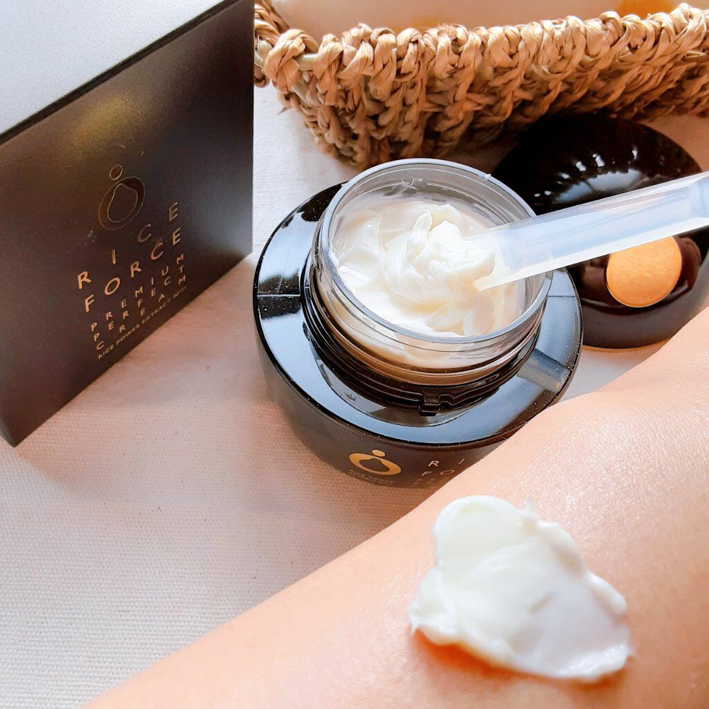 プレミアムパーフェクトクリーム/ライスフォース/フェイスクリームを使ったクチコミ（3枚目）