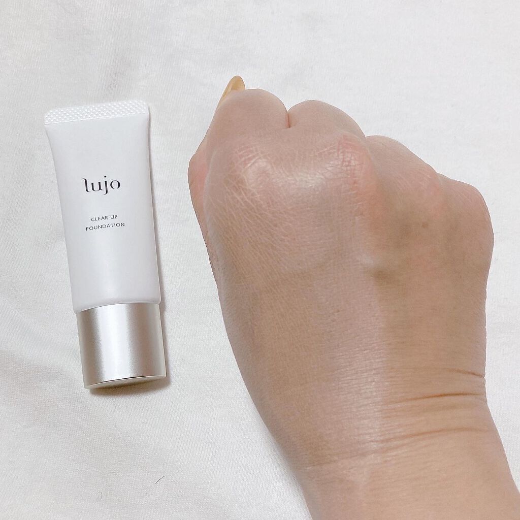 クリアアップ ファンデーション/lujo/クリーム・エマルジョンファンデーションを使ったクチコミ（3枚目）