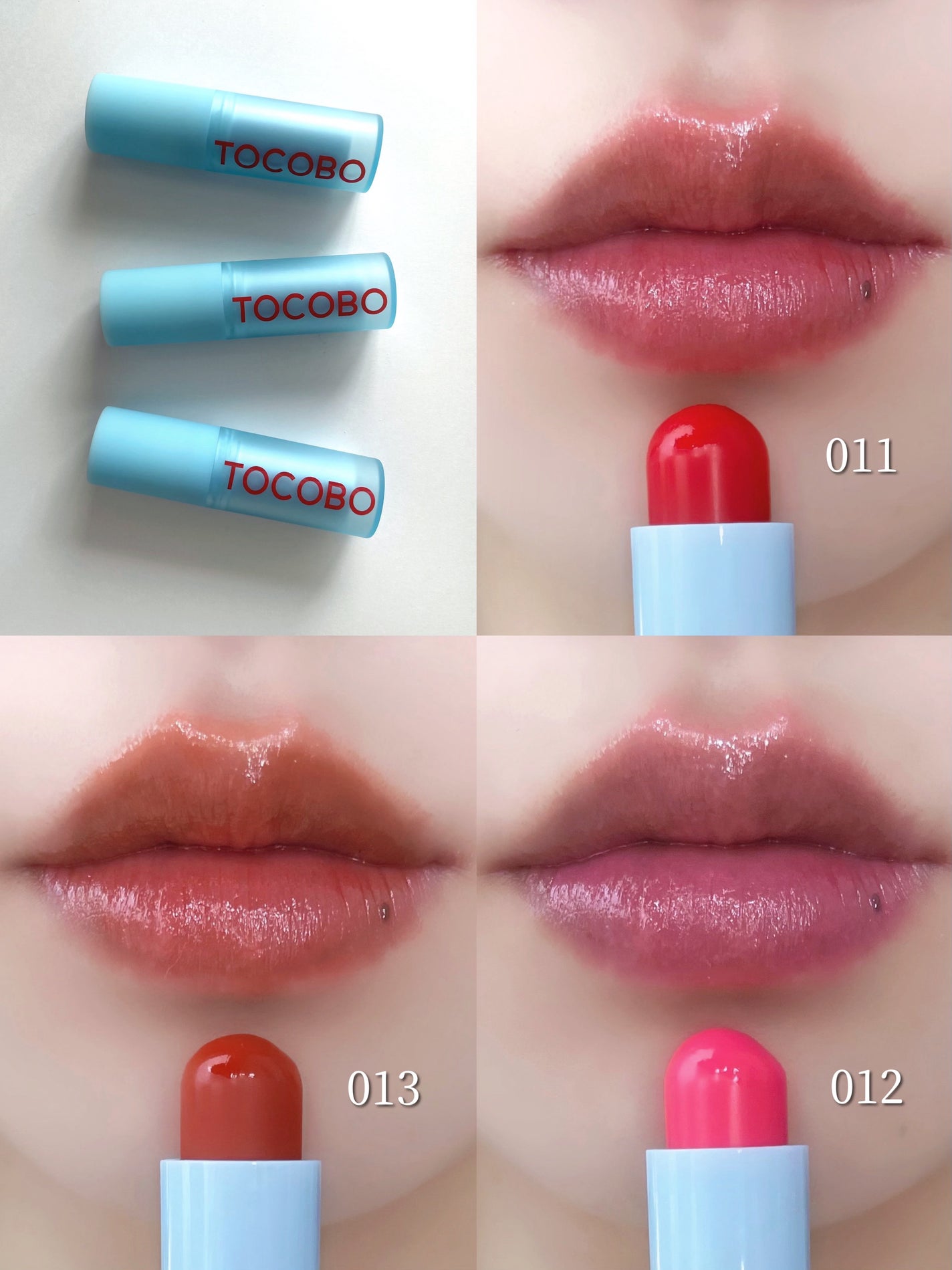 グラスティンティッドリップバーム/TOCOBO/リップバームを使ったクチコミ(4枚目)