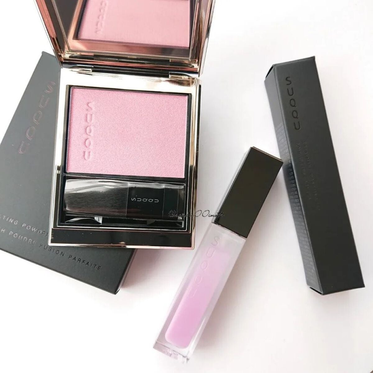 メルティング パウダー ブラッシュ/SUQQU/パウダーチークを使ったクチコミ(1枚目)