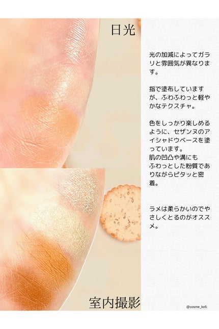 ビタートーンアイシャドウ/CEZANNE/パウダーアイシャドウを使ったクチコミ(2枚目)